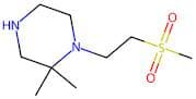 1-(2-Methanesulfonylethyl)-2,2-dimethylpiperazine