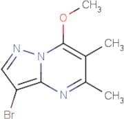 3-Bromo-7-methoxy-5,6-dimethylpyrazolo[1,5-a]pyrimidine