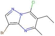 3-Bromo-7-chloro-6-ethyl-5-methylpyrazolo[1,5-a]pyrimidine