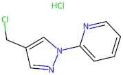 2-(4-(Chloromethyl)-1H-pyrazol-1-yl)pyridine hydrochloride