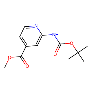 Methyl 2-((tert-butoxycarbonyl)amino)isonicotinate