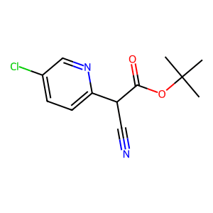 tert-Butyl 2-(5-chloropyridin-2-yl)-2-cyanoacetate