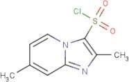 2,7-Dimethylimidazo[1,2-a]pyridine-3-sulfonyl chloride