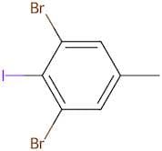1,3-dibromo-2-iodo-5-methylbenzene