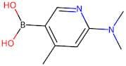 (6-(Dimethylamino)-4-methylpyridin-3-yl)boronic acid
