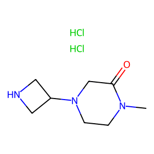 4-(Azetidin-3-yl)-1-methylpiperazin-2-one dihydrochloride