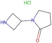 1-(Azetidin-3-yl)pyrrolidin-2-one  hydrochloride