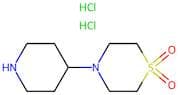 4-(Piperidin-4-yl)thiomorpholine 1,1-dioxide dihydrochloride
