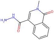 1,2-Dihydro-2-methyl-1-oxo-4-isoquinolinecarboxylic acid,  hydrazide