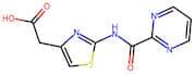 {2-[(Pyrimidin-2-ylcarbonyl)amino]-1,3-thiazol-4-yl}acetic acid