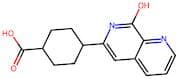 4-(8-Hydroxy-1,7-naphthyridin-6-yl)cyclohexanecarboxylic acid