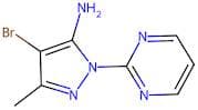 4-Bromo-3-methyl-1-(pyrimidin-2-yl)-1H-pyrazol-5-amine