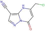 5-(Chloromethyl)-4,7-dihydro-7-oxo-pyrazolo[1,5-a]pyrimidine-3-carbonitrile