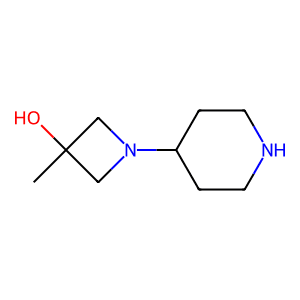 3-Methyl-1-(piperidin-4-yl)azetidin-3-ol