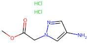 Methyl 2-(4-amino-1H-pyrazol-1-yl)acetate dihydrochloride