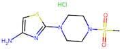 2-(4-(Methylsulfonyl)piperazin-1-yl)thiazol-4-amine hydrochloride