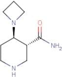 (3R,4R)-4-(Azetidin-1-yl)piperidine-3-carboxamide