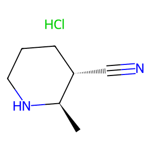 (2R,3S)-2-Methylpiperidine-3-carbonitrile hydrochloride