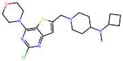 1-((2-Chloro-4-morpholinothieno[3,2-d]pyrimidin-6-yl)methyl)-N-cyclobutyl-N-methylpiperidin-4-amine