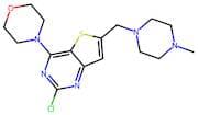 4-(2-Chloro-6-((4-methylpiperazin-1-yl)methyl)thieno[3,2-d]pyrimidin-4-yl)morpholine