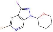 5-Bromo-3-iodo-1-(tetrahydro-2H-pyran-2-yl)-1H-pyrazolo[3,4-c]pyridine