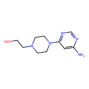 2-[4-(6-Aminopyrimidin-4-yl)piperazin-1-yl]ethan-1-ol