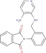 2-(2-(((4-Aminopyridin-3-yl)amino)methyl)phenyl)isoindoline-1,3-dione