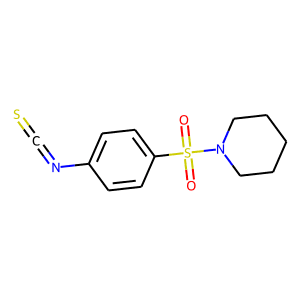 1-[(4-isothiocyanatophenyl)sulphonyl]piperidine