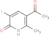 5-Acetyl-3-iodo-6-methyl-1,2-dihydropyridin-2-one