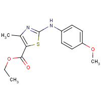 Ethyl 2-[(4-methoxyphenyl)amino]-4-methyl-1,3-thiazole-5-carboxylate