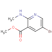 Methyl 5-bromo-2-(methylamino)nicotinate