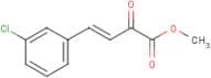Methyl (3E)-4-(3-chlorophenyl)-2-oxobut-3-enoate