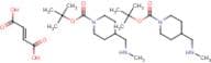 (2E)-But-2-enedioic acid bis(tert-butyl 4-[(methylamino)methyl]piperidine-1-carboxylate)