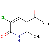 5-Acetyl-3-chloro-6-methyl-1,2-dihydropyridin-2-one