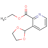 Ethyl 3-(1,3-dioxolan-2-yl)pyridine-2-carboxylate