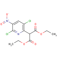 1,3-Diethyl 2-(3,6-dichloro-5-nitropyridin-2-yl)propanedioate
