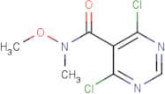4,6-Dichloro-N-methoxy-N-methylpyrimidine-5-carboxamide