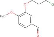 3-(3-Chloropropoxy)-4-methoxybenzaldehyde