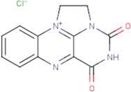 4,6-Dioxo-2,4,5,6-tetrahydro-1H-benzo[g]imidazo[1,2,3-ij]pteridin-12-ium chloride