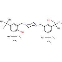 2,2'-[(Piperazine-1,4-diyl)dimethanediyl]bis[4,6-bis(tert-butyl)phenol]