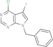 7-Benzyl-4-chloro-5-iodo-7H-pyrrolo[2,3-d]pyrimidine