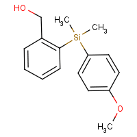 {2-[(4-Methoxyphenyl)dimethylsilyl]phenyl}methanol