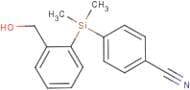 4-{[2-(Hydroxymethyl)phenyl]dimethylsilyl}benzonitrile