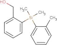 {2-[Dimethyl(2-methylphenyl)silyl]phenyl}methanol