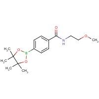 [4-(2-Methoxyethylamine-1-carbonyl)phenyl]boronic acid pinacol ester