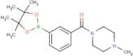 [3-(4-Methylpiperazine-1-carbonyl)phenyl]boronic acid pinacol ester