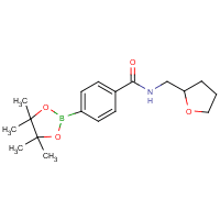 [4-(Tetrahydrofurfurylamino-1-carbonyl)phenyl]boronic acid pinacol ester