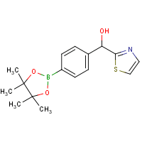 [4-(4,4,5,5-Tetramethyl-[1,3,2]dioxaborolan-2-yl)-phenyl]-thiazol-2-yl-methanol