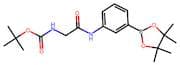 tert-Butyl (2-oxo-2-{[3-(4,4,5,5-tetramethyl-1,3,2-dioxaborolan-2-yl)phenyl]amino}ethyl)carbamate