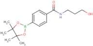 N-(3-Hydroxy-propyl)-4-(4,4,5,5-tetramethyl-[1,3,2]dioxaborolan-2-yl)-benzamide